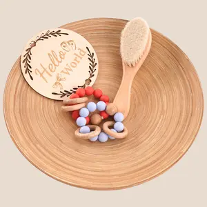 Bamboo Birth Announcement Card