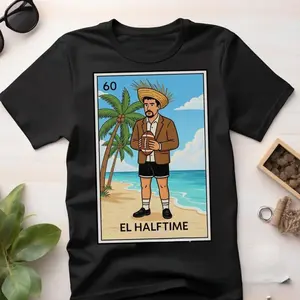 Adult & Youth BBunny SB LX 2026 T Shirt Benito Bowl, Bad Bunnie Super x Bowl Halftime Football Concert Graphic Tee, Latin Music Merch Gift for Fans Men Women
