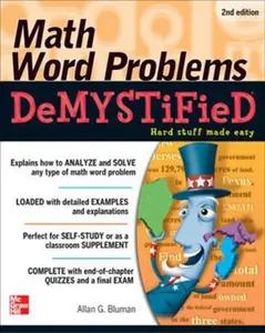 USED-Math Word Problems Demystified by Bluman, Allan G. (Paperback)