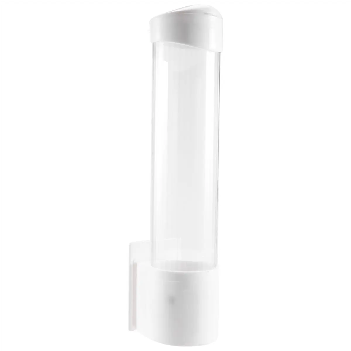 Cup Dispenser, Cup Holder Fits 3Oz - 7Oz Flat Bottom or Cone Cups Water Cups Dispenser Wall Mounted Bathroom