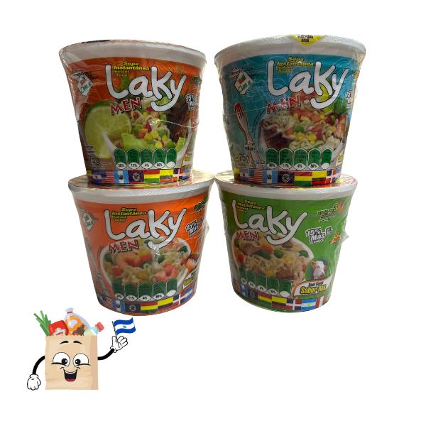 Laky Men Instant Soup - Quick & Easy Meal Solution - Delicious Instant ...
