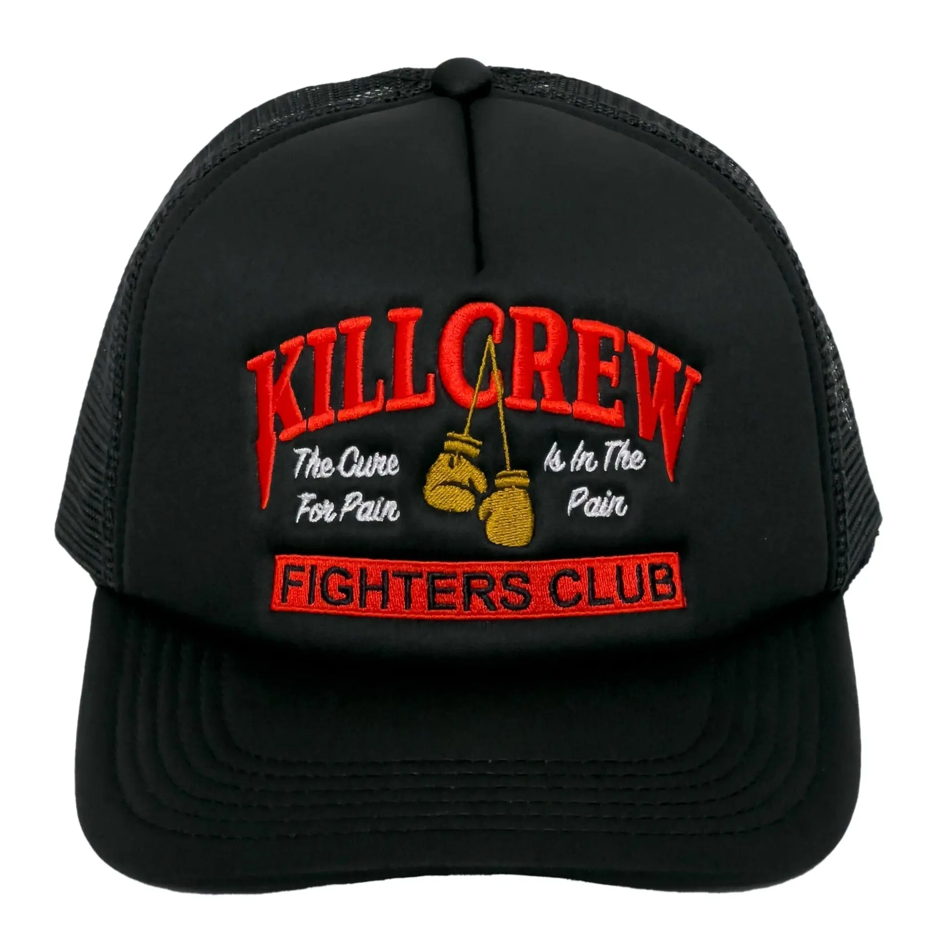 Kill Crew Trucker Hat - Classic Design with Front Pocket, Ideal for Outdoor Activities and Versatile Wear