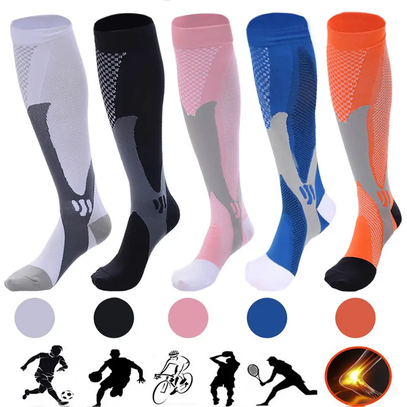 Compression Socks For Men & Women Best Graduated Athletic Fit For Running Circulation & Recovery Socks
