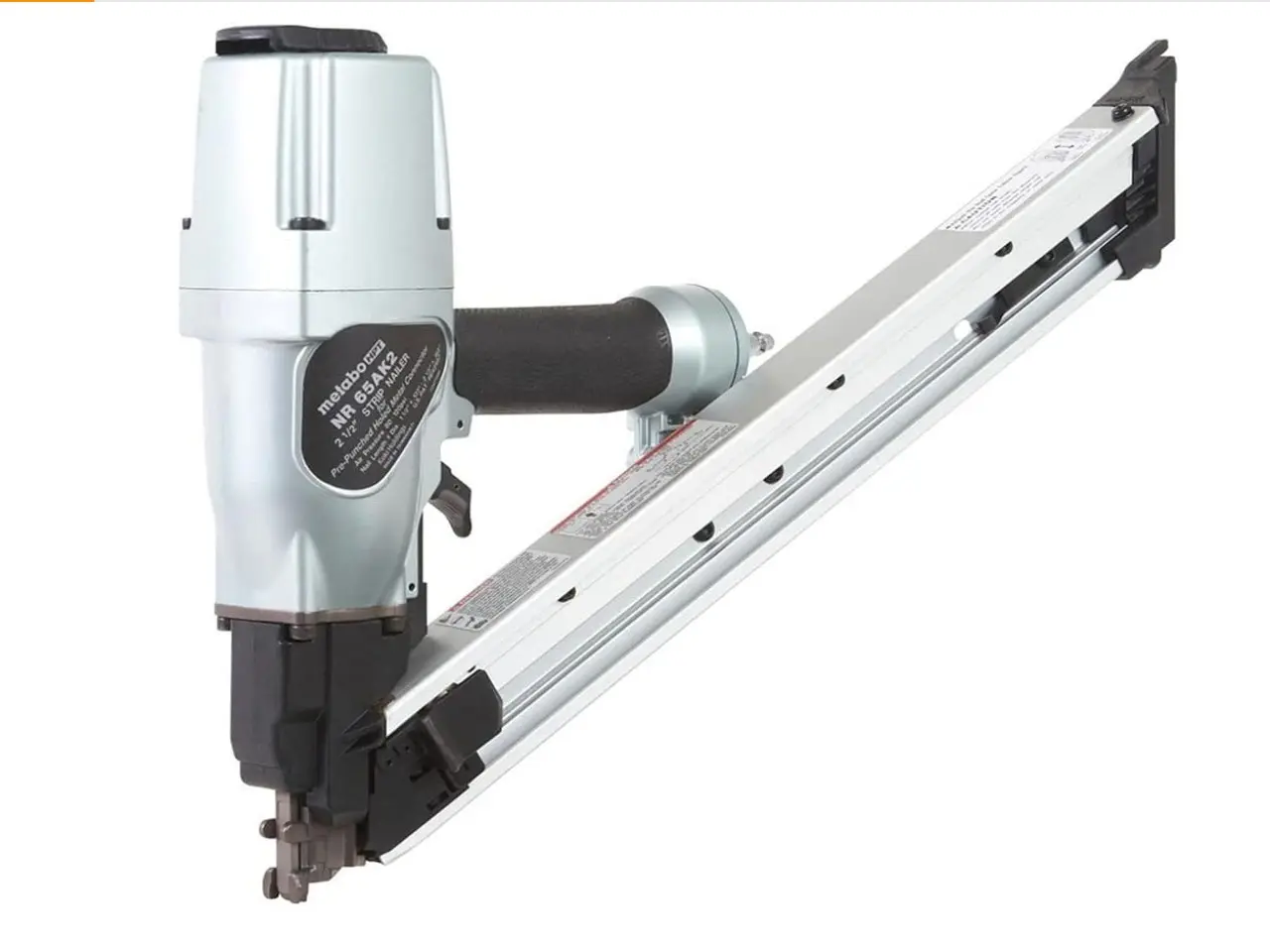 Metabo HPT 2-1/2" Pneumatic Strip Nailer - NR65AK2 Power Tool Hardware