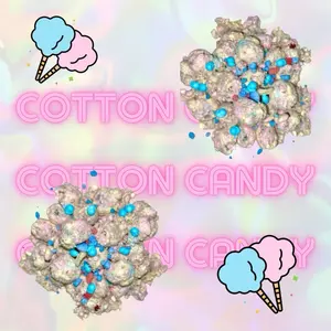 Cotton Candy Coated Gummies Gushers Nerdz Clusters - Trending Snack on Tiktok