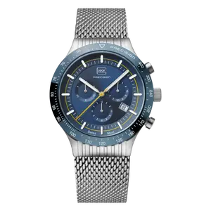 GLOCK Watch Super Sale - Stainless Steel Blue Face Precision Watch (GW-34-3-24)