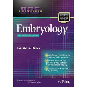 USED-BRS Embryology (Board Review Series) by Dudek, Ronald W., Ph.D. (Paperback)