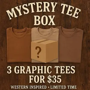 Three Surprise Western Graphic Tees