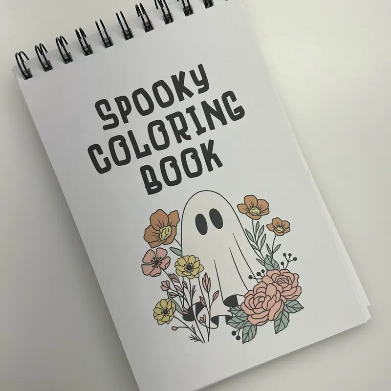 Spooky Coloring Book