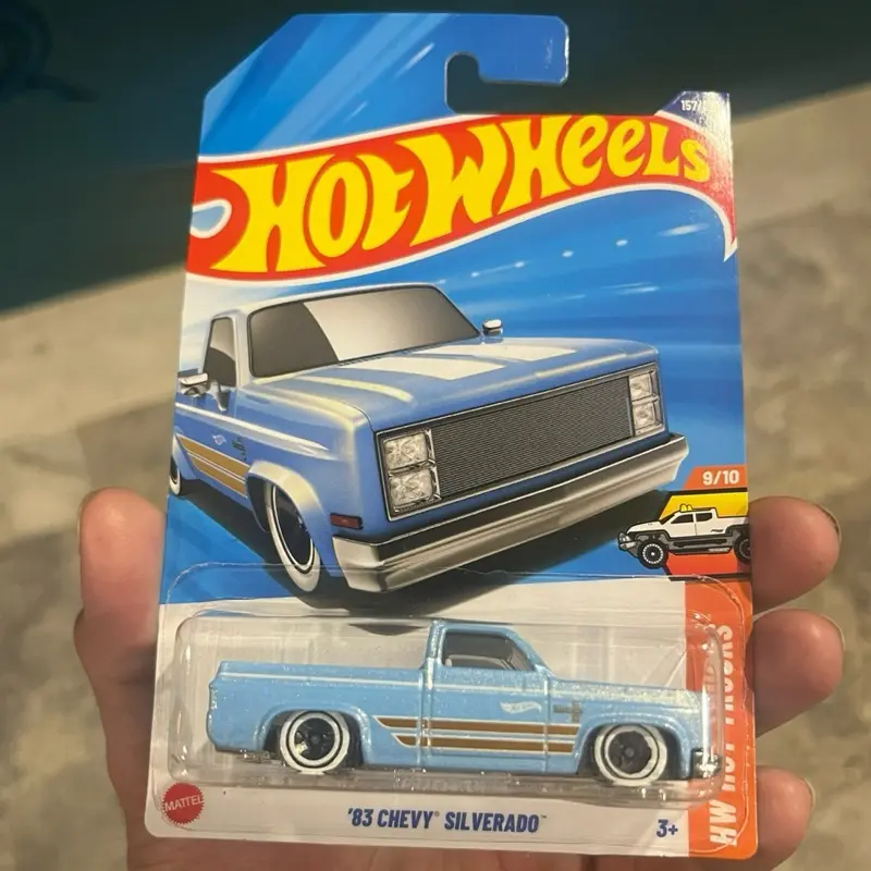 Hw 1983 Chevy Silverado Diecast truck 1:64 scale
