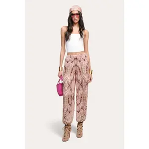 Annie Silk Palazzo Pant