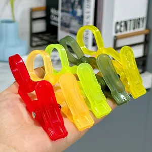 16-Pack Heavy Duty Multi-Function Clips – Versatile Spring Clamps for Hanging, Organizing, Repair & Crafting, Sturdy Plastic Clips for Home, Office, Kitchen & Workshop, Photo Holder, Chip Bag Sealer, Cord Organizer Tool Set