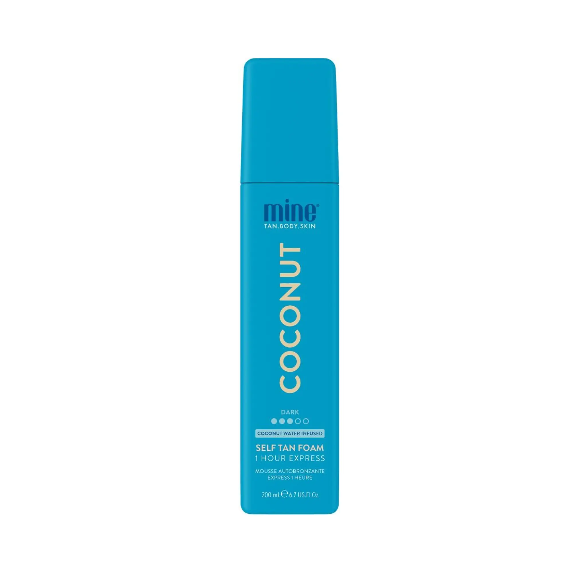 MineTan Coconut Water Hydrating Express 1 Hour Self Tan Foam