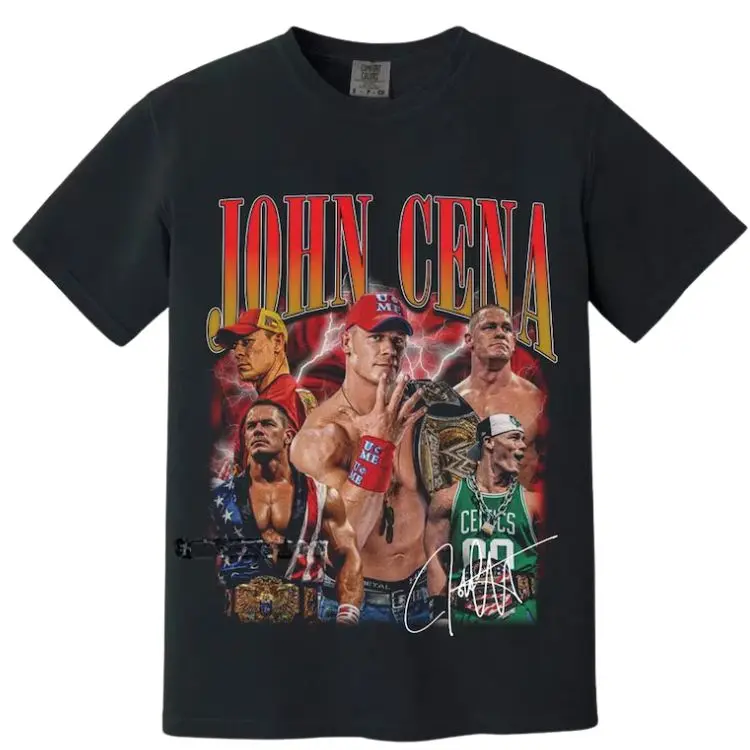 John Cena Vintage Shirt , John Cena 17th Champions WrestleMania 41 Shirt, Fashion Cotton, Full Sizes, For Men, For Women