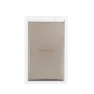 PetSafeFreedom Aluminum Pet Door for Dogs and Cats - White - Tinted Vinyl Flap