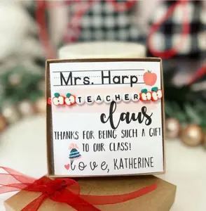 Teacher Claus Teacher Bracelet