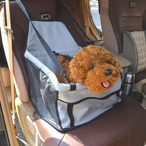 Foldable Dog Car Seat Booster, Foldable Design, Waterproof Breathable Oxford Travel Bag, Suitable for Small Medium Dogs Puppies Pet Chairs