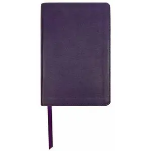 USED-NASB Compact Text Bible, Dark Purple, Leathertex, 1995 text by The Lockman Foundation (Unknown)