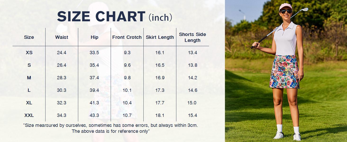 Summer golf yoga stretch tennis skirt (both pocketless and pocketed versions), inner shorts with anti-slip lining, lightweight and elastic, suitable for running and yoga, small and lightweight size