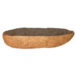 212 MAIN 48x8x7.5in Trough Coco Liner, Coconut Fiber Substrate, Water-Retention Feature, Perfect for Garden Planters