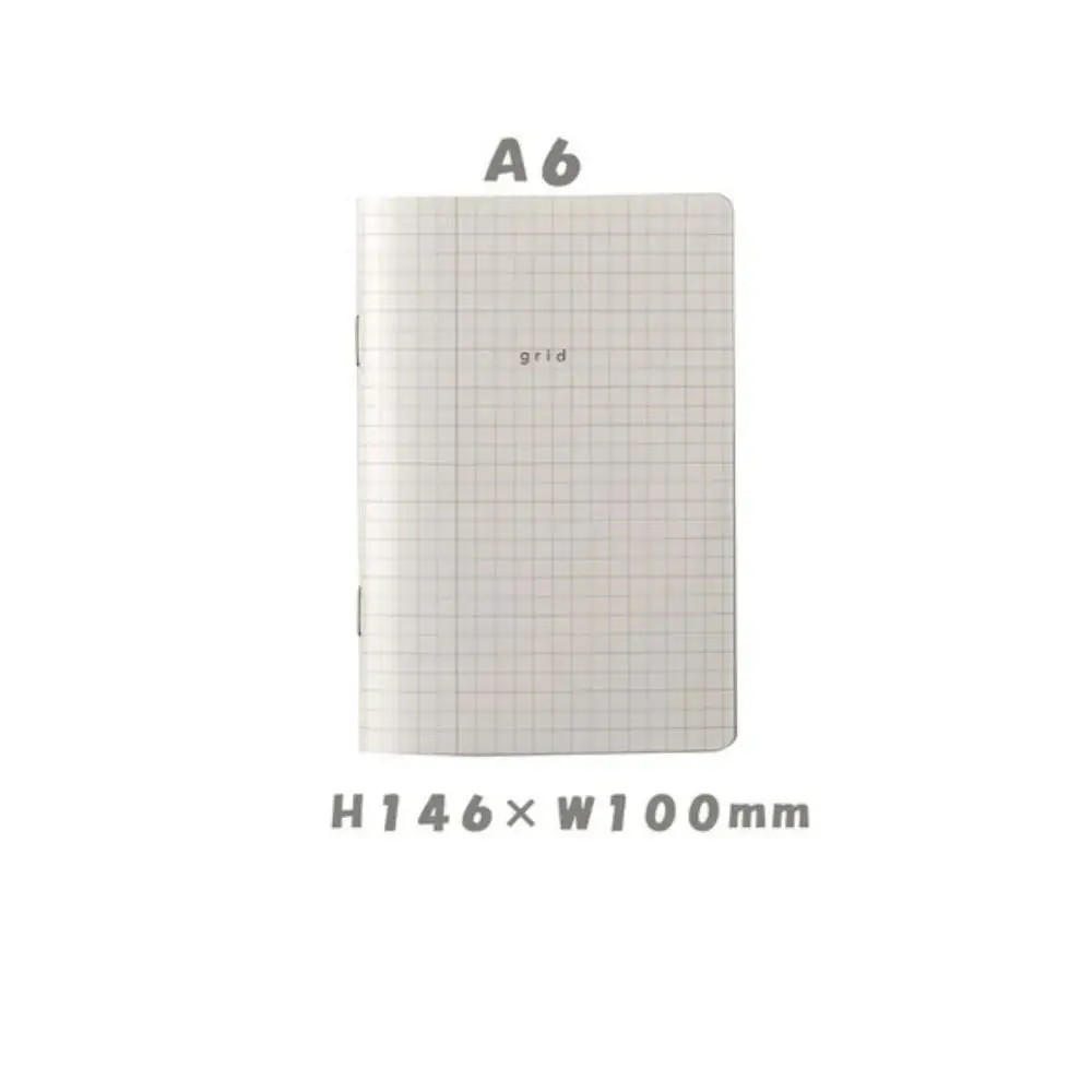 Daigo Isshoni Grid Notebook - White