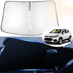 Canvcle Windshield Sun Shade for 2013-2023 Chevrolet/Chevy Trax LS/LT/LTZA Accessories Window Sun Visor 240T 5 Layers Protector Foldable Blocks UV Rays Keep Cars Cooler