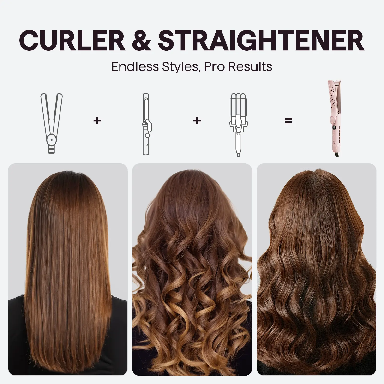 Wavytalk Whirlwind Curl, 360° Airflow Styler With 3 Air Modes