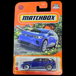 Matchbox Volkswagen EV4 Adventures World Tour 2022 Diecast Car Blue Model 44 of 100 hot wheels