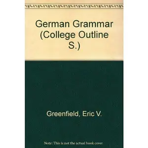 USED-German Grammar by Eric Greenfield (Paperback)