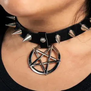 Forbidden Alchemy | Pentagram | Choker | Dark, Detailed, Durable