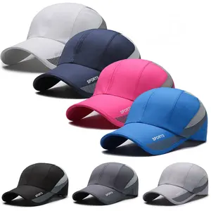 Breathable Sports Baseball Cap Lightweight UV Protection Sun Hat for Running Hiking Adjustable Unisex Fit Quick Drying Classic Baseball Hat