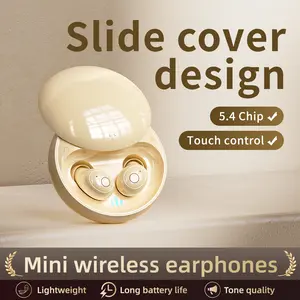 Wireless Sleep  with Bluetooth 5.4, Ultra-Light in-Ear Invisible Earphone, Comfortable Sleep Headphones for Side Sleepers for Night Use (Black) hidden mini wireless earphone