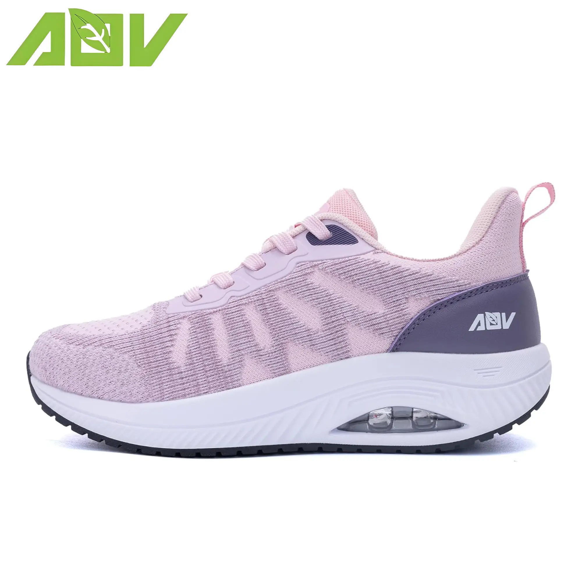 AOV Women's Lightweight Slip-On Casual Trainers - Breathable Athletic Sneakers with Arch Support for Workout & Daily Wear, Athletic Lightweight Footwear, Breathable Walking Shoes, Workout Casual Footwear