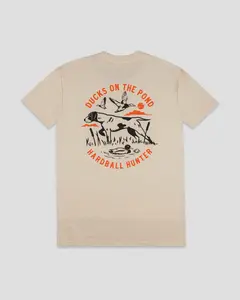 Hardball Hunter That Dog Will Hunt T-Shirt - Cream