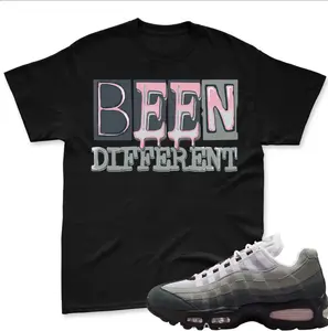 BEEN DIFFERENT! Shirt To Match A Max 95 Pink Foam Black White OG Big Bubble