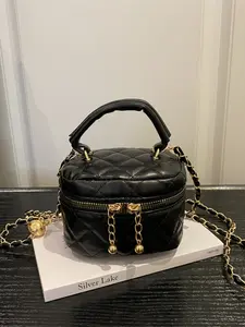 Mini Fashionable Casual Shopping Bag, Elegant Box Bag for Daily Commute, Stylish Single Shoulder Bag, Quilted Crossbody Bag, Chain Crossbody Bag, Perfect for Everyday Use