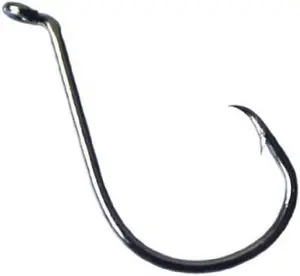 2X Circle Hooks 7384 Offset BLN Size 3/0 500 Pcs Black Nickel for Saltwater Fishing Short Shank Upturned Eye Ideal for Catfish Tuna Big Game Species Item #011