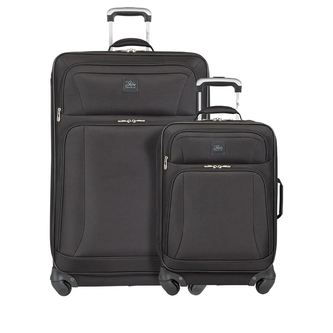 Skyway Epic Softside 4-Wheel 2 Piece Set (20"/28") Luggage Spinner Collection