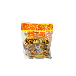 Moreliates Serpentinas Dehydrated Fruit Pulp Strips Wrapped in Tamarind for Sweet and Spicy Flavor Snack Perfect for On-the-Go Snacking
