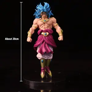 20cm Dragon Ball Super Broly Figma Action Figure Articulating Figurines Collectible Figurines