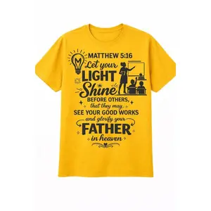 1. “Let Your Light Shine” – Matthew 5:16