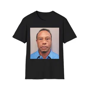 Tiger Woods mugshot 2026 Unisex T-Shirt, Tiger Woods Tee, Funny Shirt, Funny Gift Tee, Golfer T-Shirt