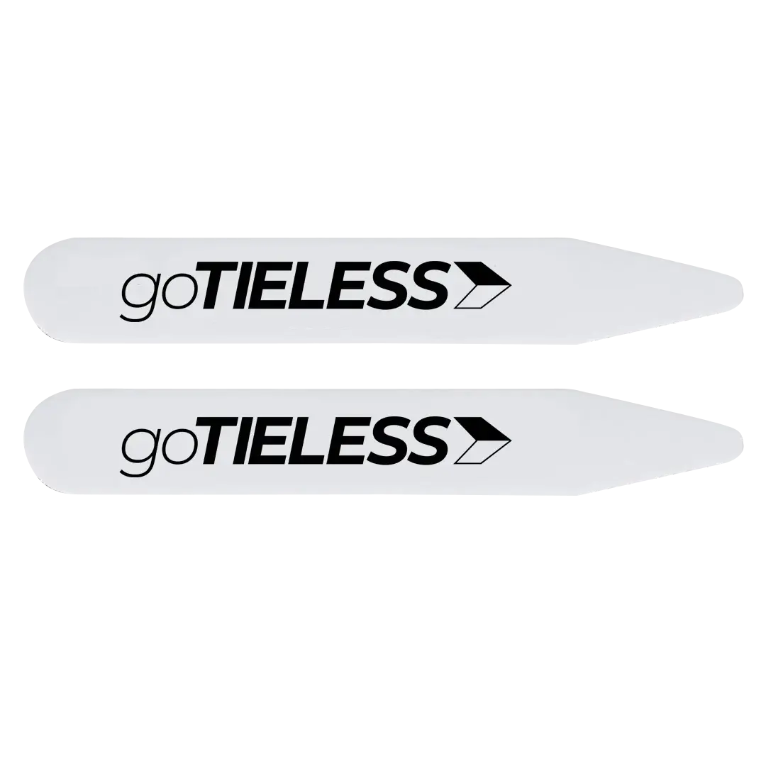 goTIELESS Branded Collar Stays