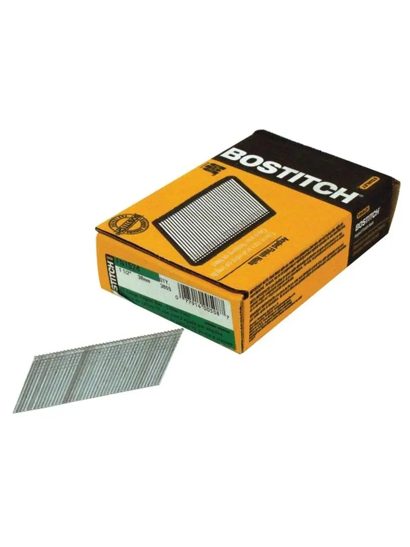 Stanley Bostitch 3 655 Count 1.5 in. 15 Gauge Angled Finish Nails