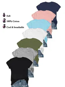 Gildan Womens 2 Pack Crewneck T Shirts Premium 100% Cotton Soft and Breathable Basic Tees Versatile Solid Colors for Daily Wear Sizes S to 4XL Essential Comfortable Apparel for Every Closet Perfect Fit for All Occasions