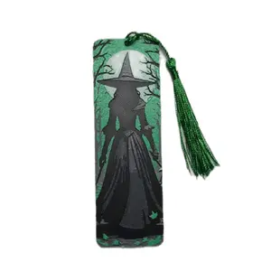 Wicked Witch Bookmark - Stylish Intricate Design - Perfect for Book Lovers - Spooky Gothic Book Lover, Halloween Reading Accessory