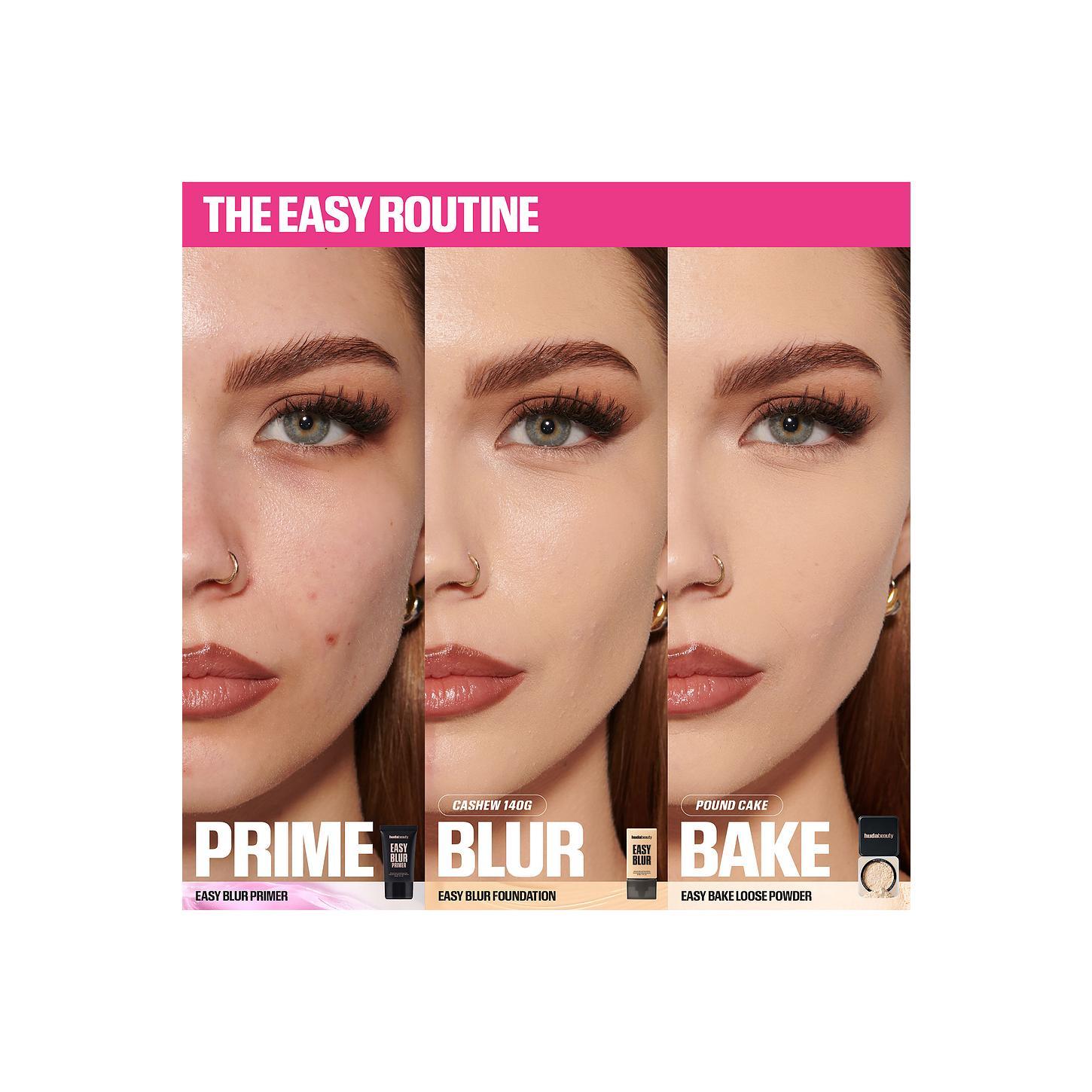 Huda Beauty Easy Blur Foundation in Shortbread 200B Huda Beauty Easy Blur Foundation in Shortbread 200B