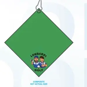 Lombardi golf towel