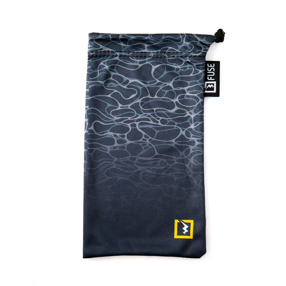 Fuse Lenses Microfiber Cleaning Cloth Bag for Eyewear and Lens Protection - Soft Storage Pouch for Sunglasses, Glasses, and More