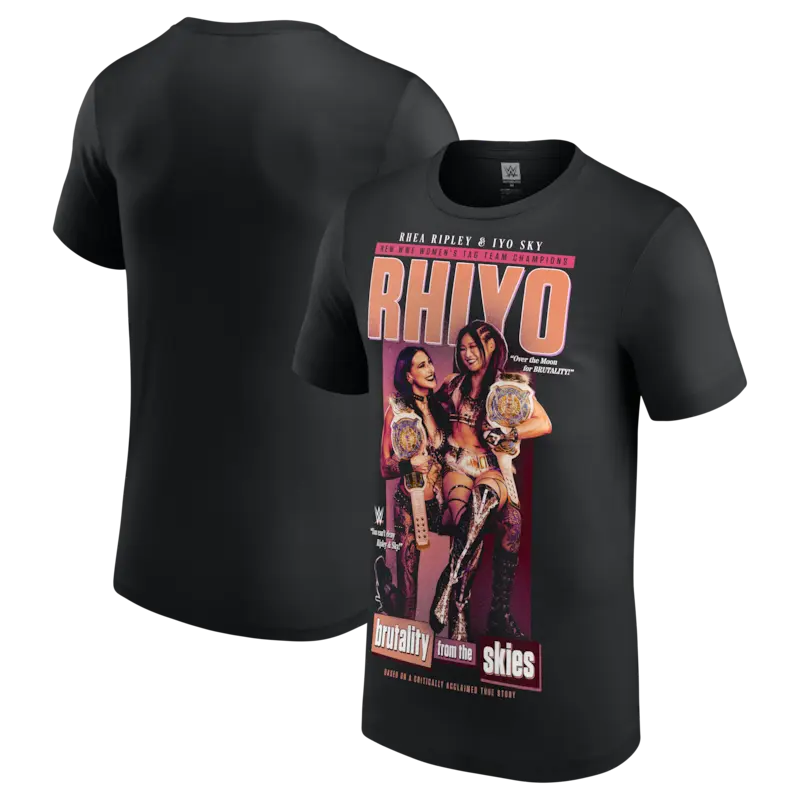 Ripley & IYO SKY RHIYO Tag Team Champions T-Shirt, WWE Merch, Classic Wrestling Shirt, Sports Apparel, Gift for WWE Fans